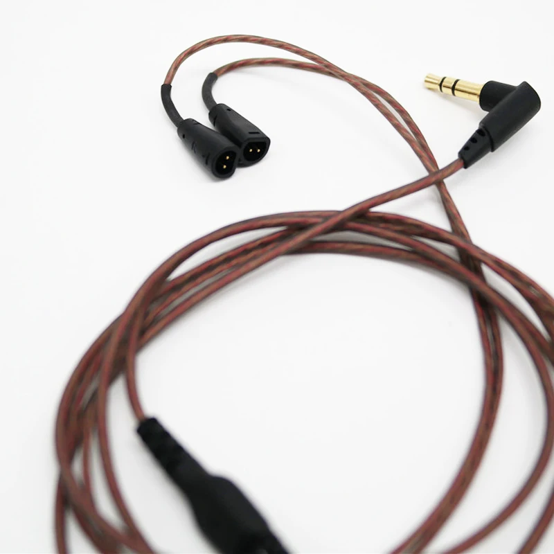 3,5 мм наушники кабель аудио кабель шнуры для Sennheiser IE8 IE80 IE8I Спортивная гарнитура провода линии
