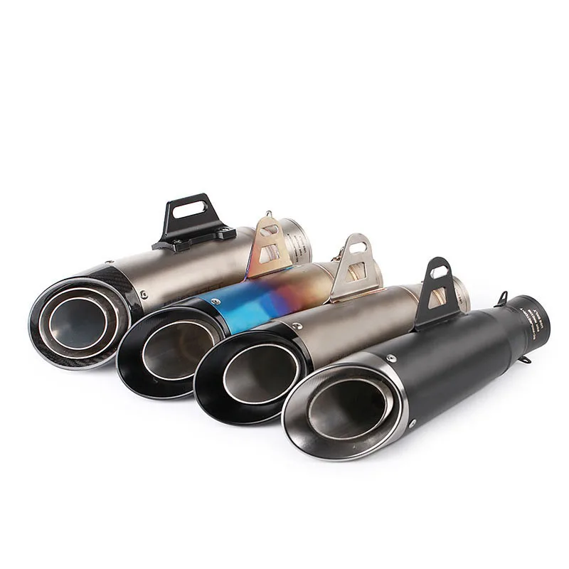

Universal Motorcycle Exhaust Pipe muffler Escape moto With DB killer For R6 R1 CBR600 Z750 gsxr750 z1000 Z800 MT09 KTM xsr700