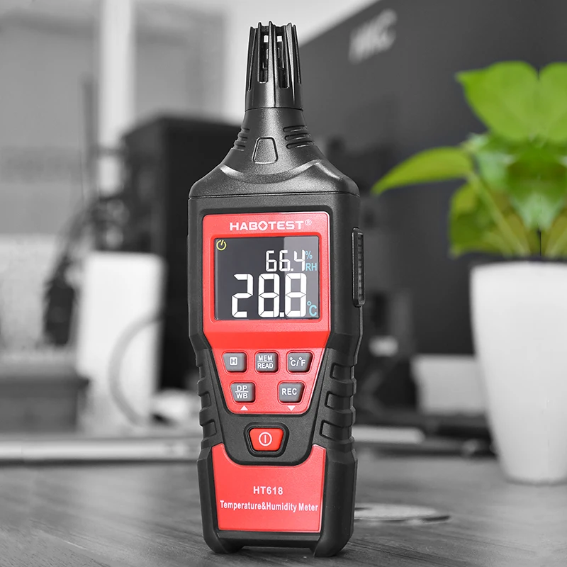 Measurement Humidity Temperature Houseplants Thermometerhygrometer
