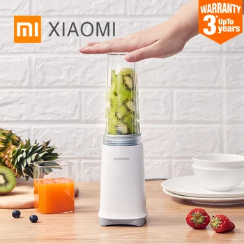 

2020 XIAOMI QCOOKER CD-BL04 Blenders portable Fruit food processor electric kitchen mixer hand blender juicer chopper machine