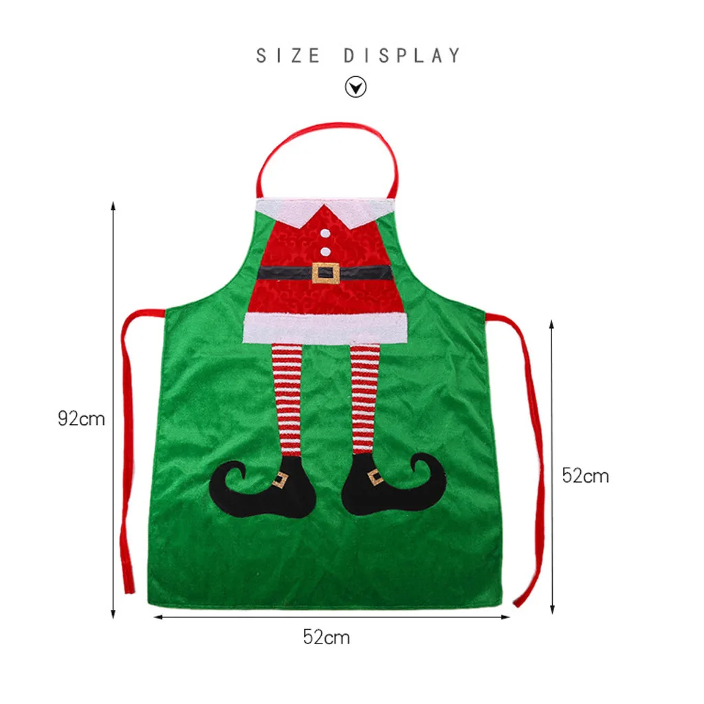 Christmas Kitchen Aprons for Woman Xmas Decoration for Adults Women Men Dinner Party Cooking Apron Baking Accessories