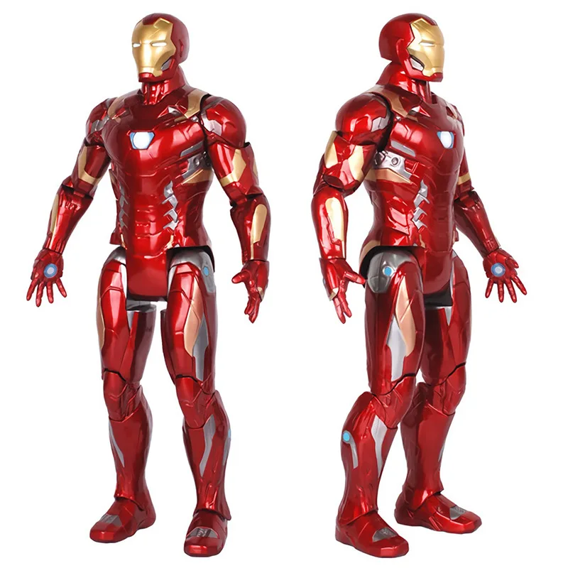 

Avengers Europe And America Marvel Heroes Series 14-Inch Iron Man Ultra Large Mobile Garage Kit Model