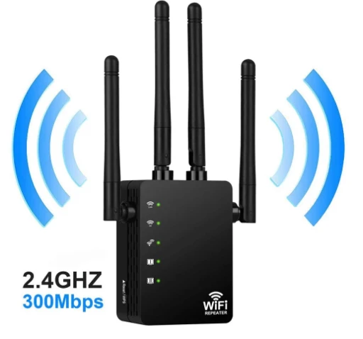 Wireless Router Wifi Repeater 1200Mbps Dual-Band 2.4G 5 GHZ 4 Antenna Signal Amplifier Long Range Extender Booster Access Point wifi hotspot amplifier