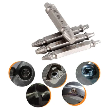 

9 Pcs Set Extractor Remove Broken Damage Stripped Screw Repair Bolt Drill Bits