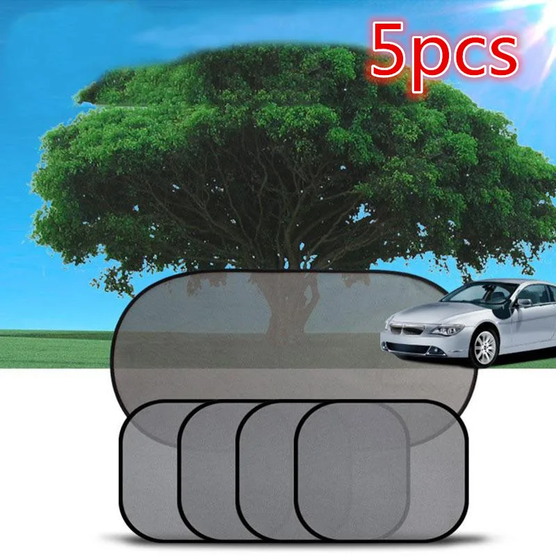 5PCS Car SunShade Windshield Sunshade 5/Set Portable Auto Sun Visor for Window