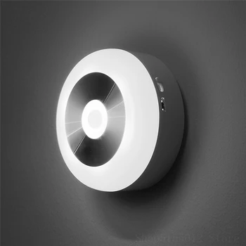 

Creative Sensor Light LED Night Light Four-speed Switch Dimmer Smart Lights Home Decor Night Lamp Emergency Moon Lamp