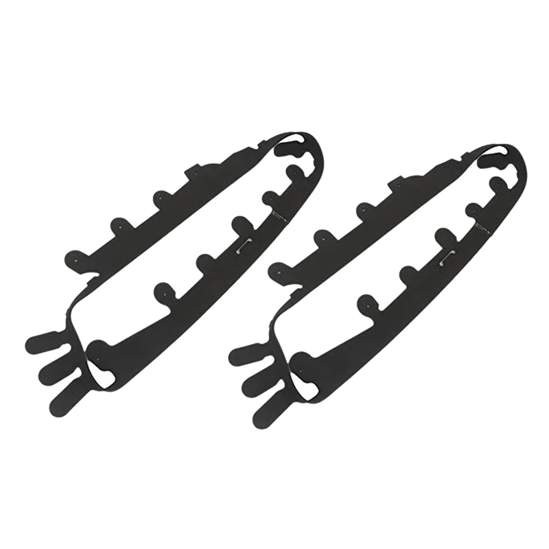 

2Pcs Headlight Lens Replacement Black Trim Gaskets For 2005-2013 C6 Corvette Headlight Sealant