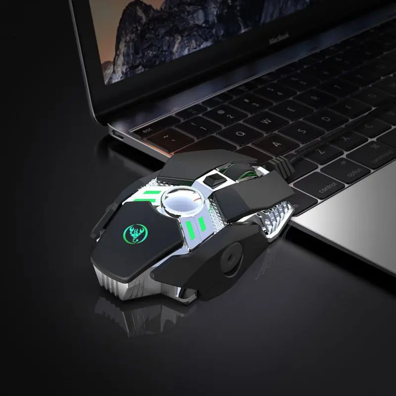 Супер J200 Механическая мышь USB игровая мышь 6400 dpi 7Key программируемая проводная мышь для макросъемки эргономичная мышь для ПК и ноутбука