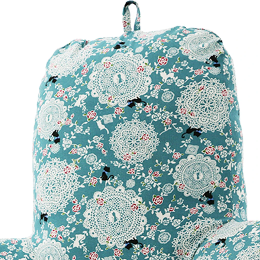 Comfy Reading Pillow Bedrest Chair Sofa Bed Support of Lumbar & Back, Feather Velvet Filled for Breathable Comfortable