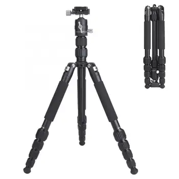 

PO225A Aluminium Alloy Portable tripod Panoramic Tripod Stand with Ball 360 quick release plate for Digital Camera tripode