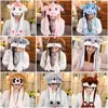 Cute Rabbit Moving Ears Airbag Hat Soft jumping cap Funny Toy Cap Girls Plush Toy Kids Birthday Christmas Gift Ear Hat for adult ► Photo 3/6