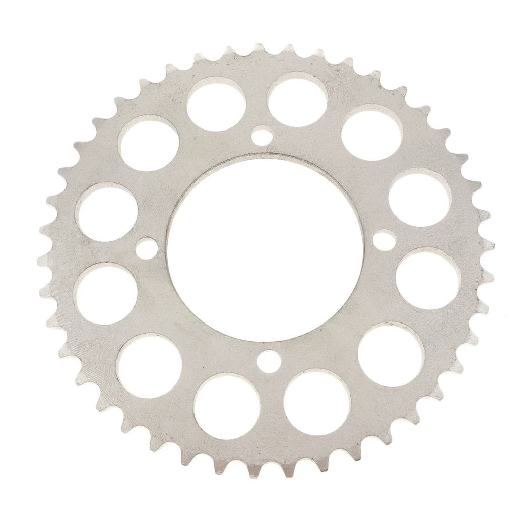 Motorcycle Driven Replacement 420 Chain 43 Tooth Rear Sprocket for 125cc 140cc 150cc 160cc Motorcycle Dirt Bike