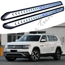 Алюминиевая подножка боковой шаг Nerf бар подходит для V W Volkswagen Atlas