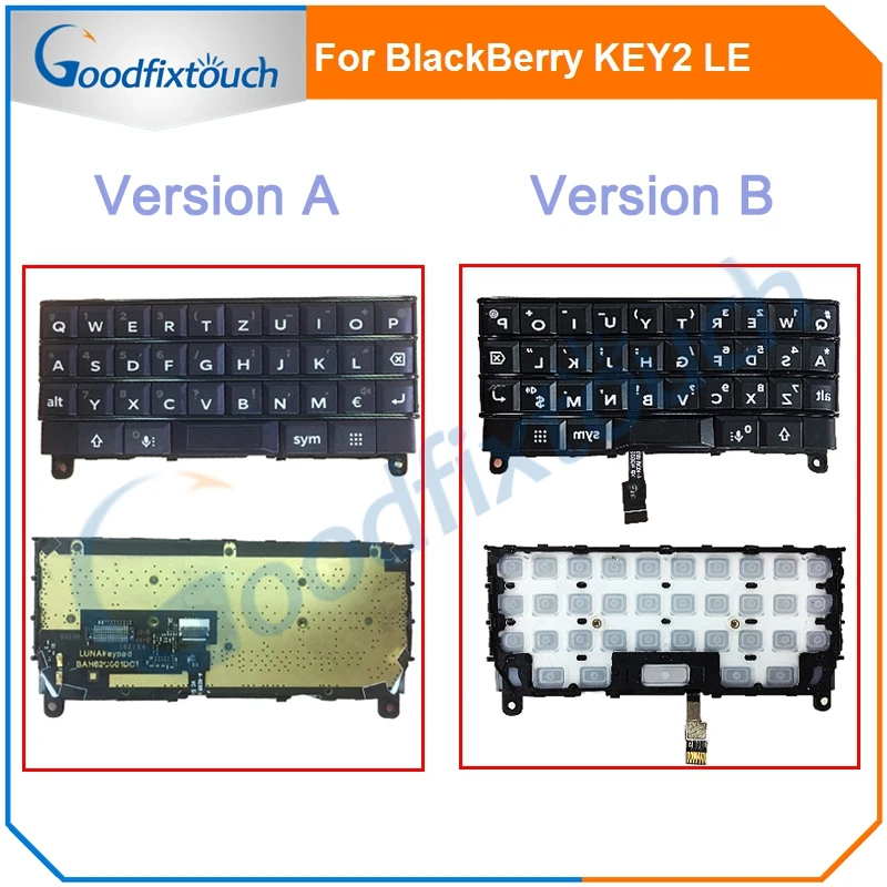 Keypad For Blackberry Key2 Le Keytwo Key Two 2 Le Keyboard Button With Fingerprint Flex Cable