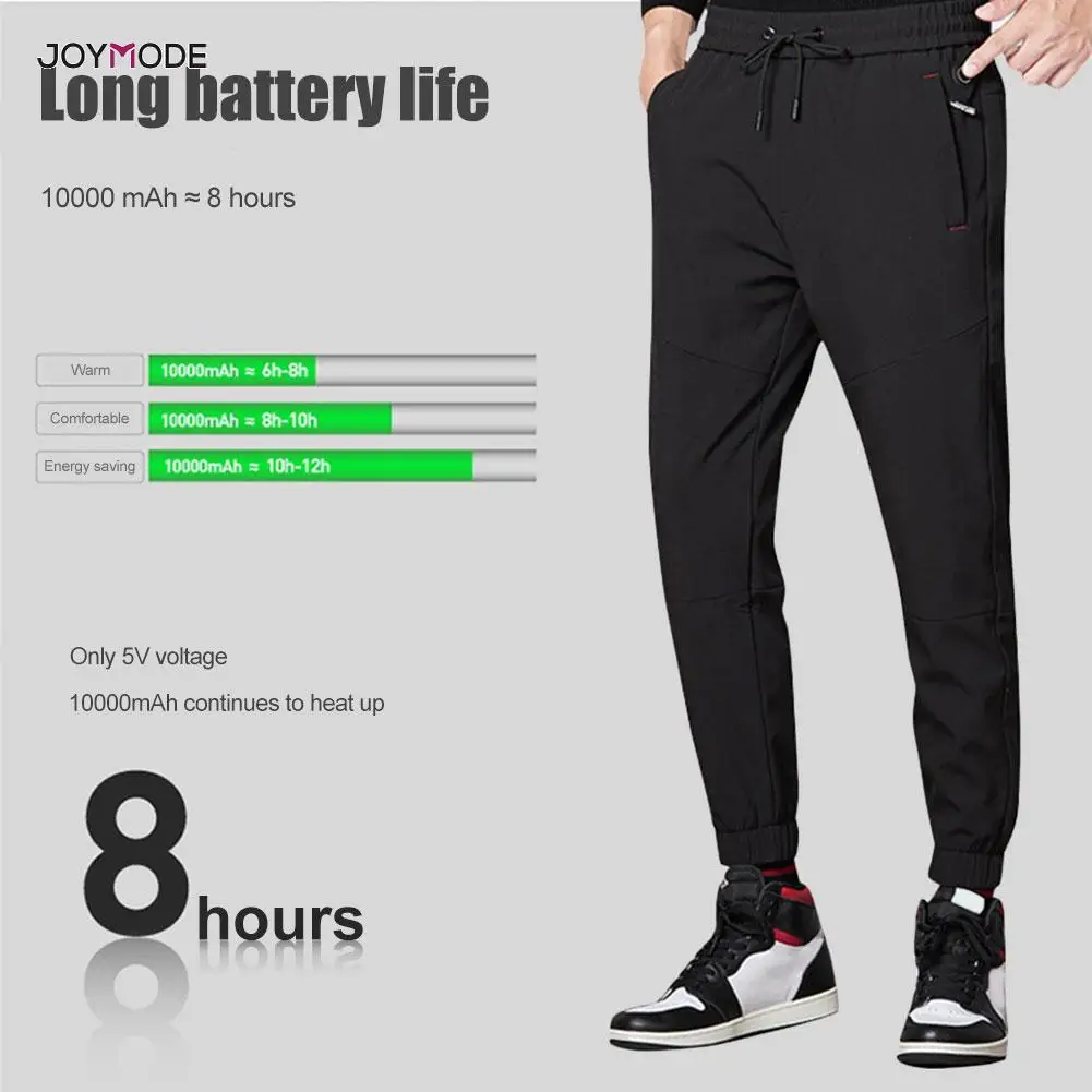 Pantalones de calefacción de invierno para hombre y mujer para senderismo al aire libre pantalones