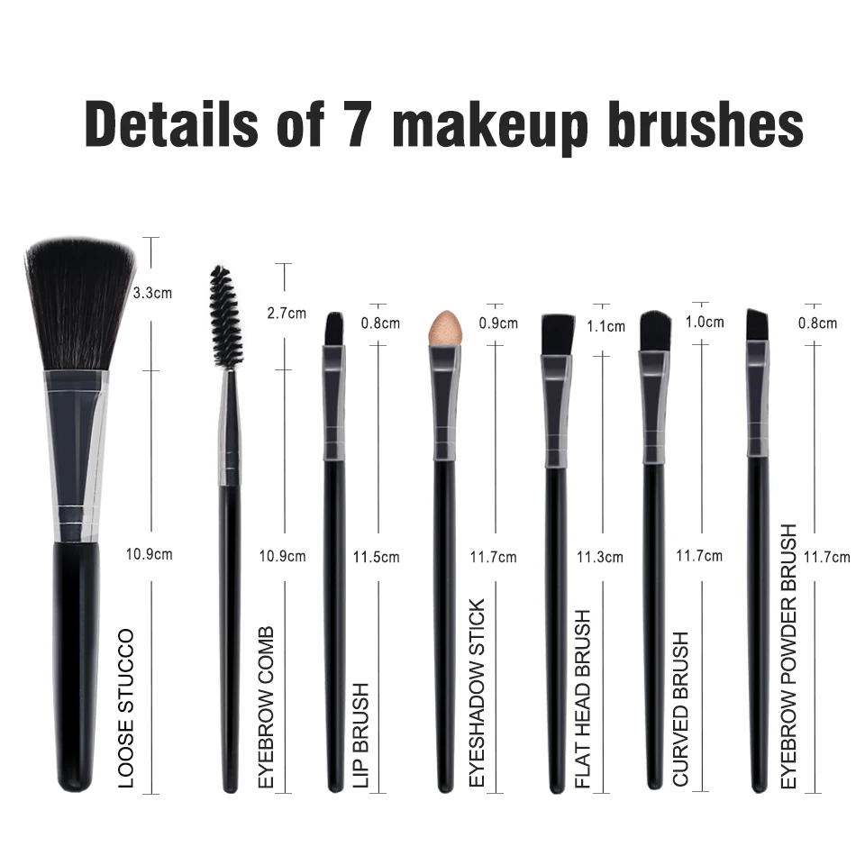 Makeup Brushes Cosmetic Powder Foundation Eye Shadow Brushes Plastic Handle Synthetic Soft Brush Makeup Tool 5/7/8/15/20pcs makeup brush set makeup brush makeup tool set makeup tool