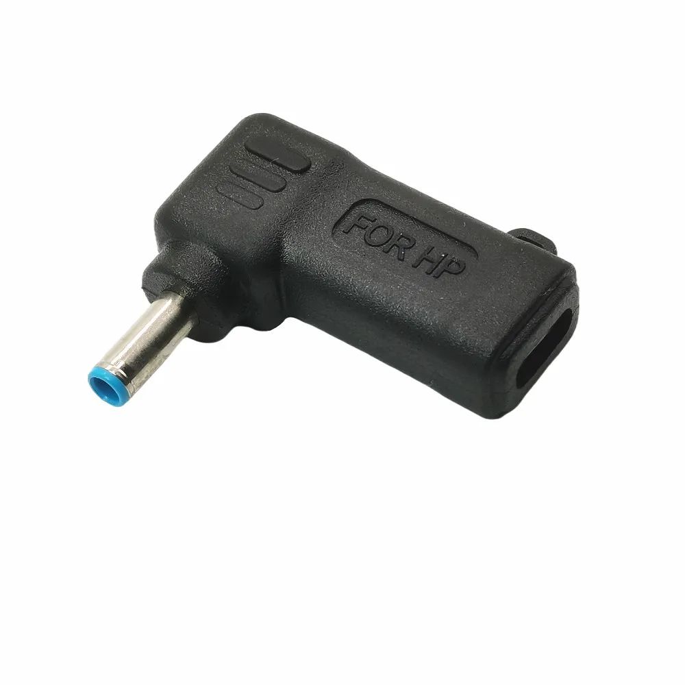 100W PD USB Type C to DC 4.5x3.0mm Laptop Charging Cable Adapter for HP Stream 11 13 14 15 Pavilion Spectre Chromebook