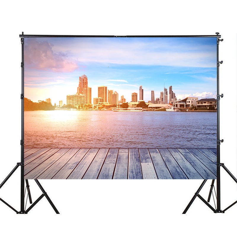 

WHISM Modern Landscape Series Photography Background Cloth 7x5 Feet Photo Canvas Canvas Non-woven Substrate Home Decor Painting