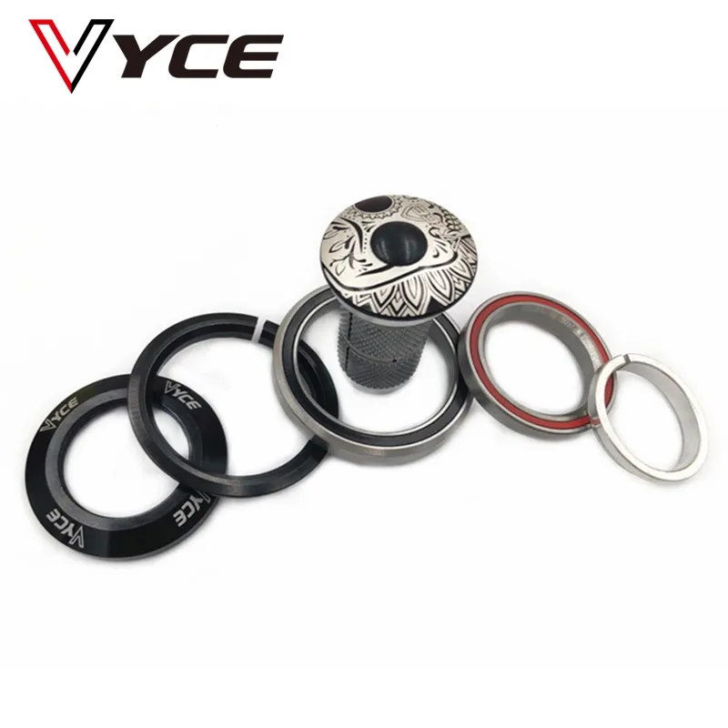 VYCE велосипедная гарнитура MTB для шоссейного велосипеда 4252T CNC 28 6 мм прямая трубка