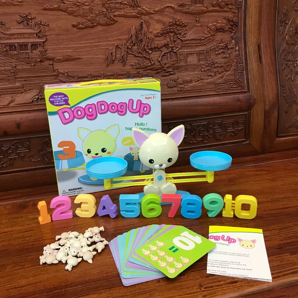 Игра для матча по математике, настольные игрушки, обезьяна, кошка, матч, балансировка, шкала, баланс, игра для детей, обучающая игрушка, чтобы узнать, добавить и вычесть