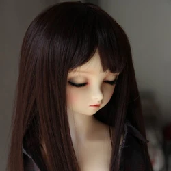 Perruque de poupée, Style café, couleurs BJD, fil haute température 1/3 1/4 1/6 1/8 