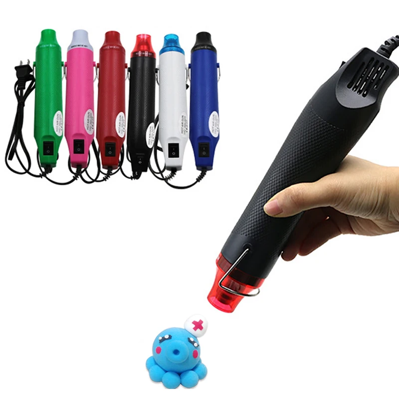 

1pc 110V/220V electric Soft Ceramic Hot Air Gun/Heat Gun with supporting seat DIY tool heat gun