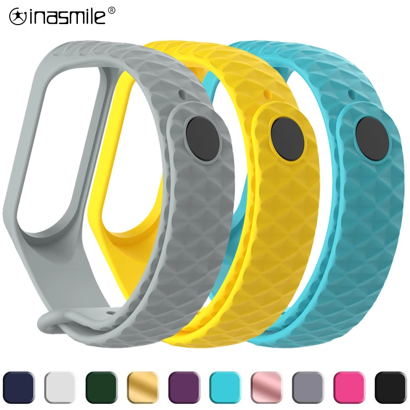 Ремешок для Xiaomi Mi Band 3 стильный и красивый сменный Браслет mi band 4 Smart correa xiao