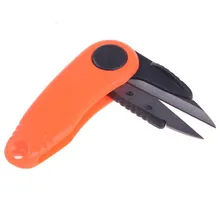 1 шт. ножницы для ловли рыбы из нержавеющей стали, аксессуары для ловли карпа, складные лески, ножницы для резки рыболовных снастей