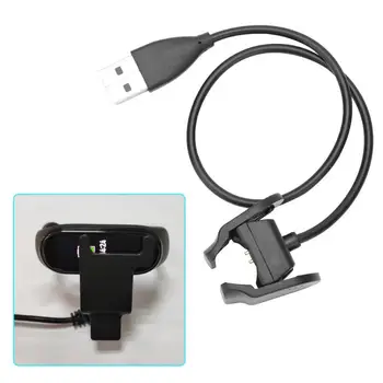 

ALLOYSEED USB Charger 2Pin 3.3mm Charging Clip Cable For Xiaomi Mi Band 4 Smart Wristband Bracelet Charging Adapter For Miband 4