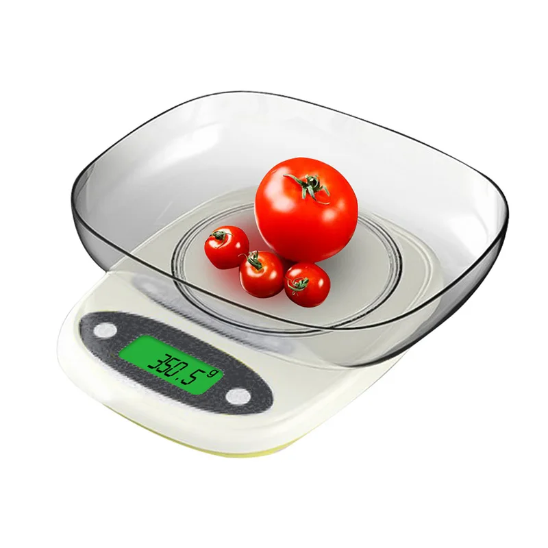 3kg backlight bowl Urijk Премиум светодиодный Подсветка Дисплей электронные весы три-точные цифровые весы для выпечки Пособия по кулинарии Еда весы кг/3 кг/0,1 г 7кг/1г - Цвет: 3kg backlight bowl
