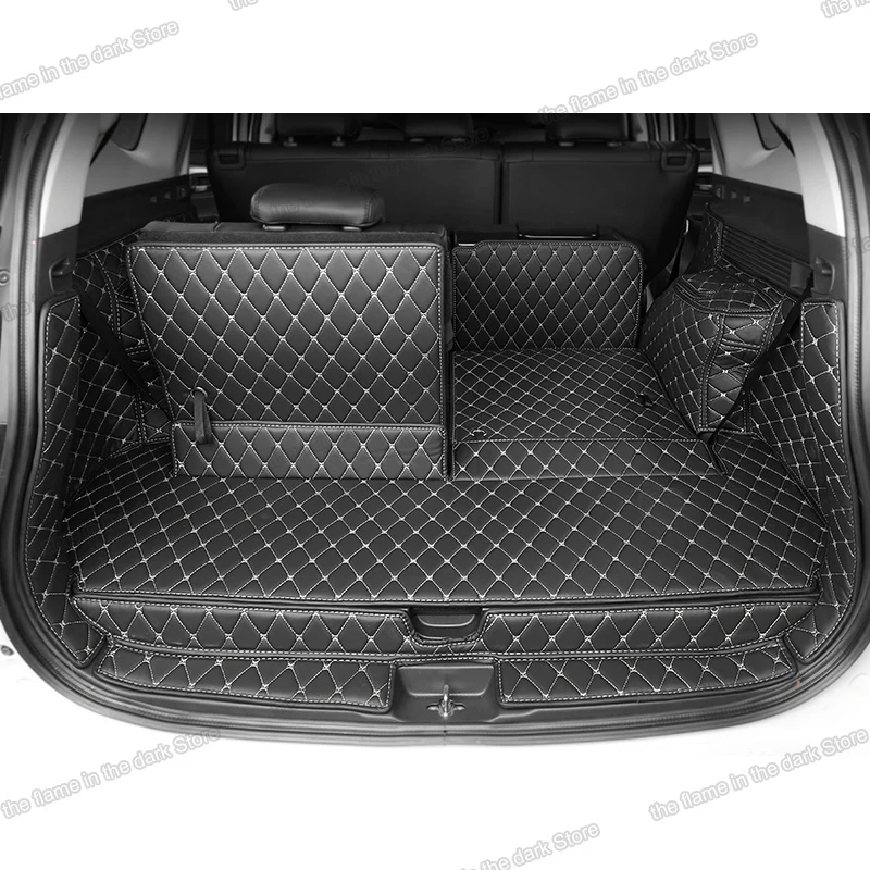 

Car Trunk Mat Cargo Liner for mitsubishi pajero sport montero shogun 2017 2018 2019 2020 2021 2022 accessory