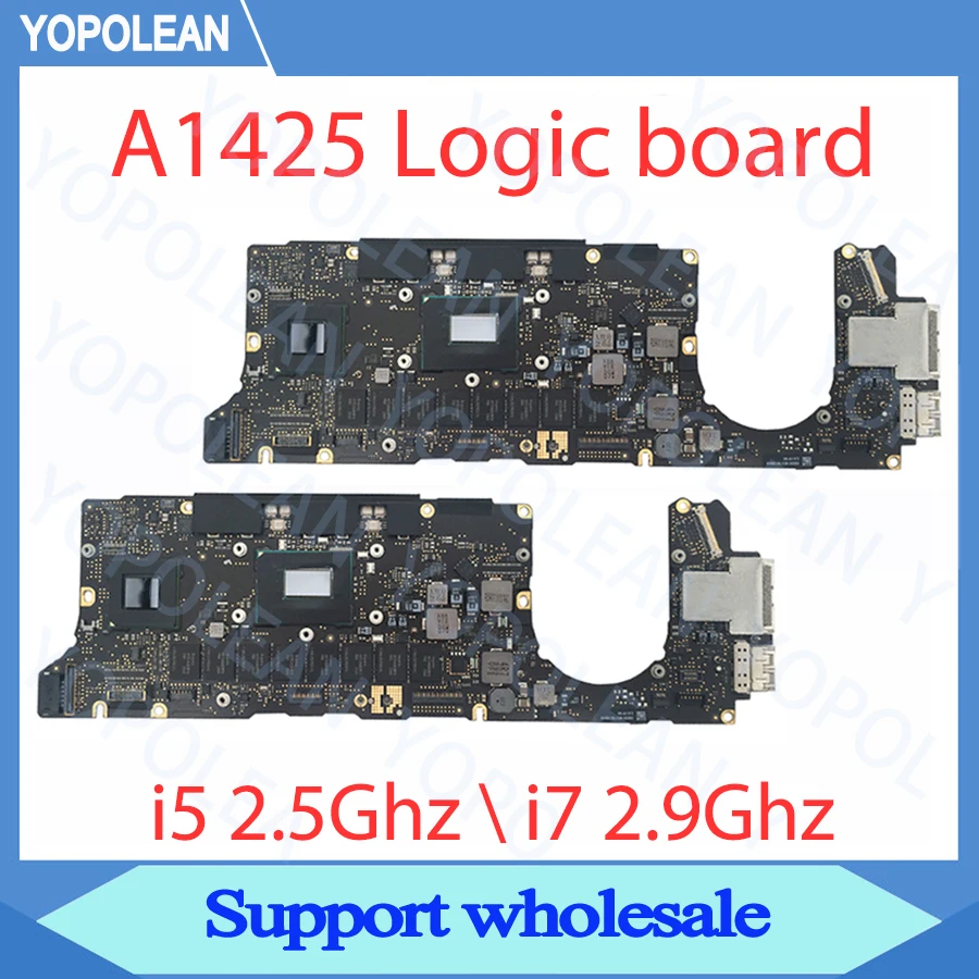 Материнская плата A1425 820-3462-A i7 для ноутбука Macbook Pro 13 &quotLate 2012 2 9 ГГц 8 ГБ Замена