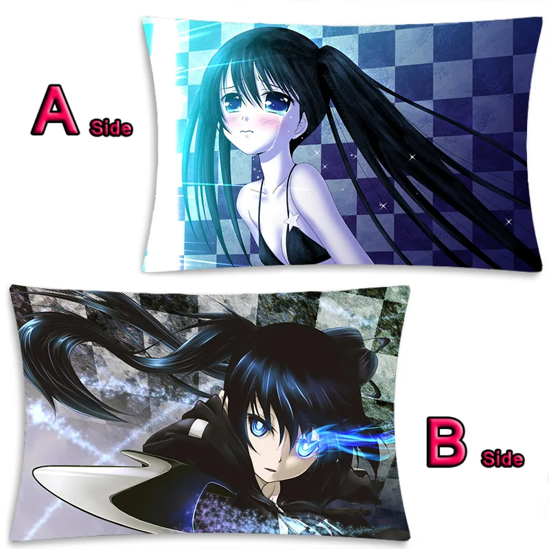 Аниме BLACK ROCK SHOOTER Takanashi Yomi обнимающая наволочка для тела с милым принтом Dakimakura декоративная наволочка для тела чехол 2WAY 35x55 см - Цвет: 02