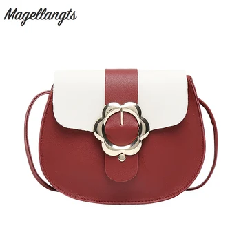 

Fashion women's shoulder bag PU leather flap bags ladies crossbody bags spring of 2019 new female handbag simple styles packet