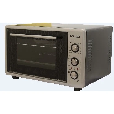 Мини-печь ZARGET ZMO 3625GB (1300 Вт; объем 36 л; нагрев до 300°C; термостат; механический таймер; подсветка)