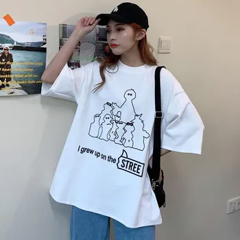 

NiceMix harajuku kwaii t shirt women clothes korean style tshirt ladies 2020 student joker cartoon shirts oversized top t-shirt