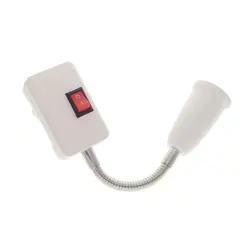 Support d'ampoule Flexible E27, convertisseur d'extension, adaptateur de prise, convertisseur de lumière 
