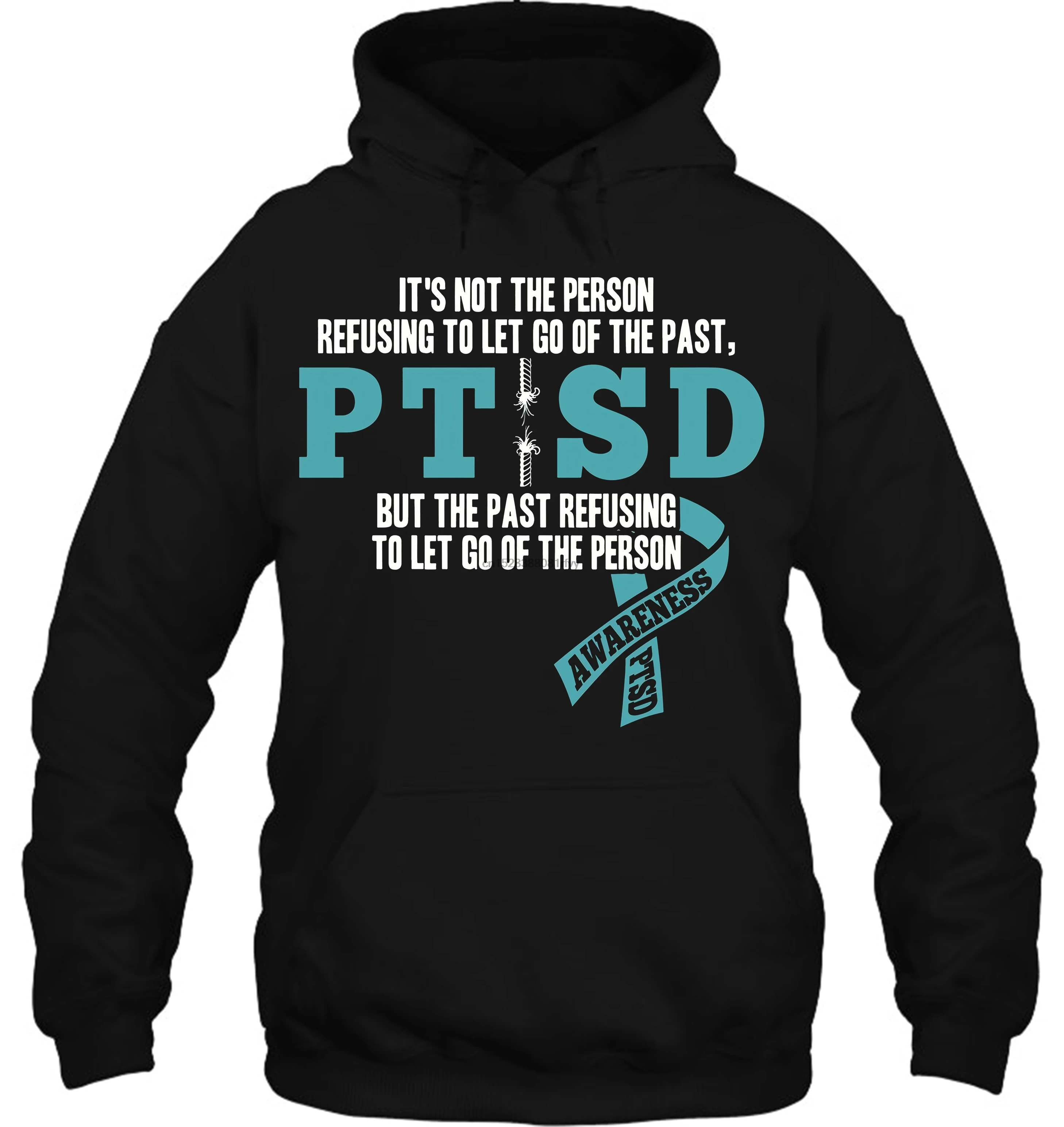 Мужская толстовка с капюшоном PTSD, рубашка с поддержкой ветерана, военный Топ, женская уличная одежда