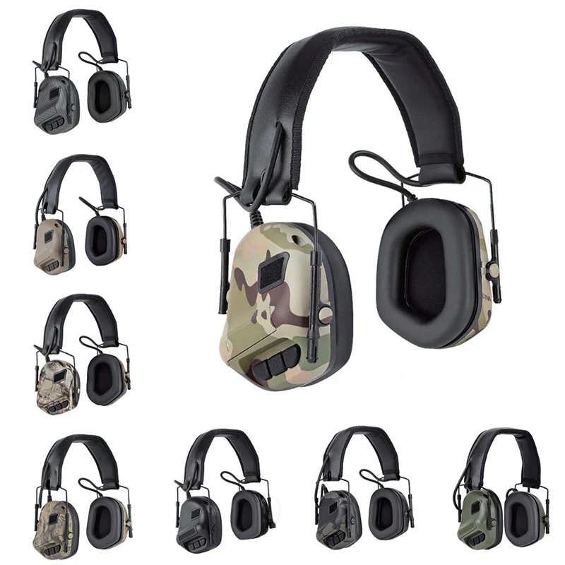 

Tactical Headphone Noise Cancellation Headset Hunting Shooting Game Accessories