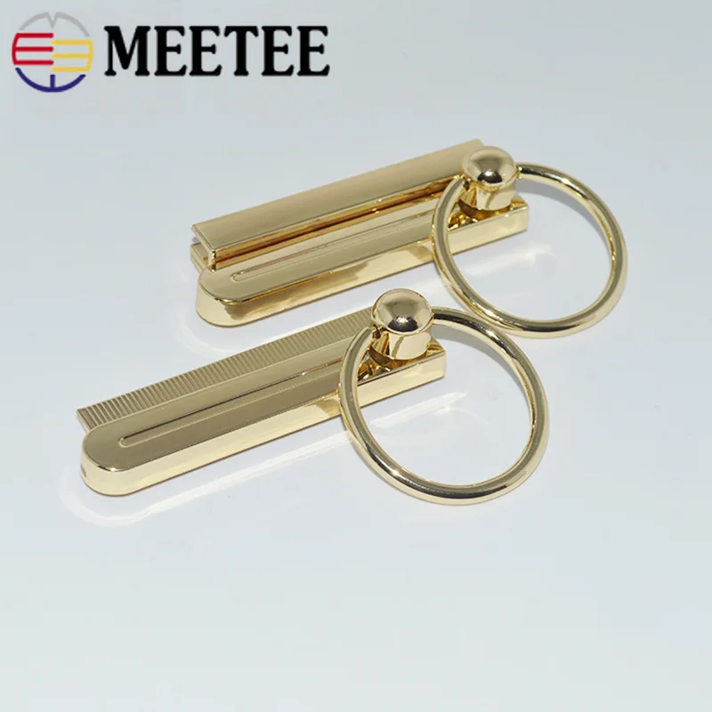 Meetee 5/10 шт. цвета: золотистый сумка Концевая фреза для вырезания гнезд замок