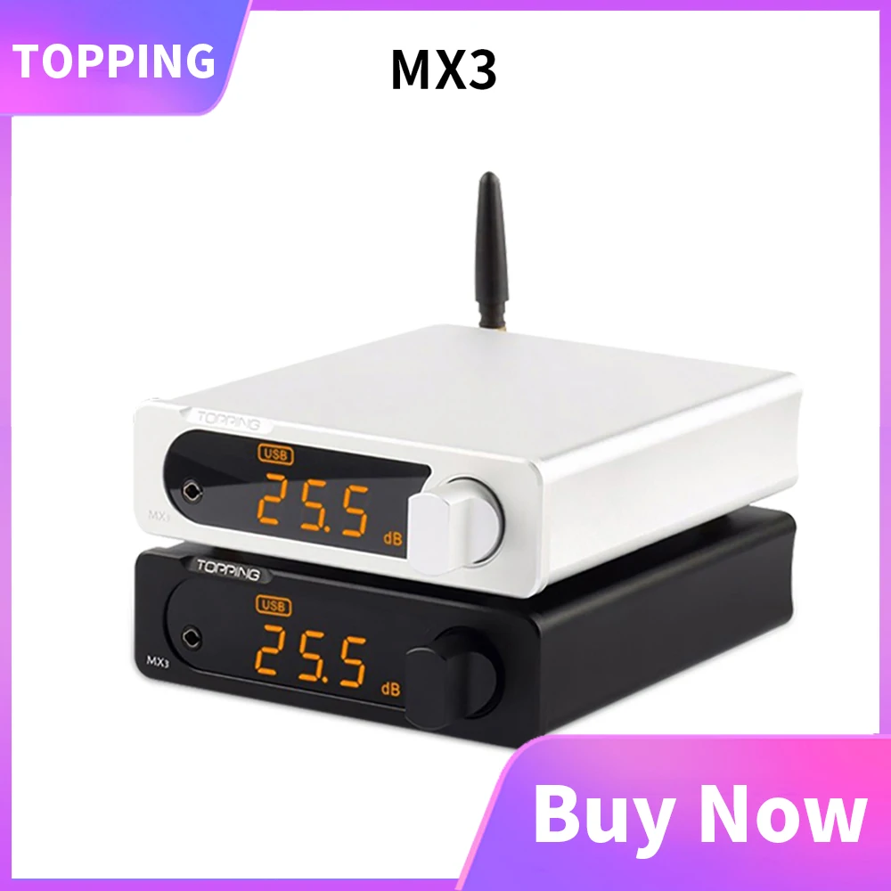 Цифровой усилитель для наушников TOPPING MX3 bluetooth ЦАП topping Hi Fi usb|Усилители мощности| |