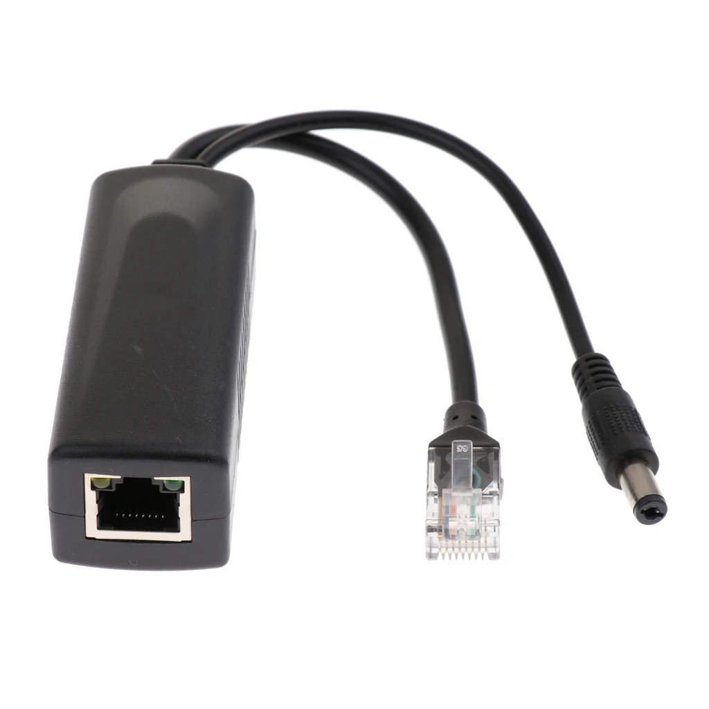 6 шт. активный 48В до 12В PoE мощность по Ethernet сплиттер совместим с IEEE 802.3af/at|Точки