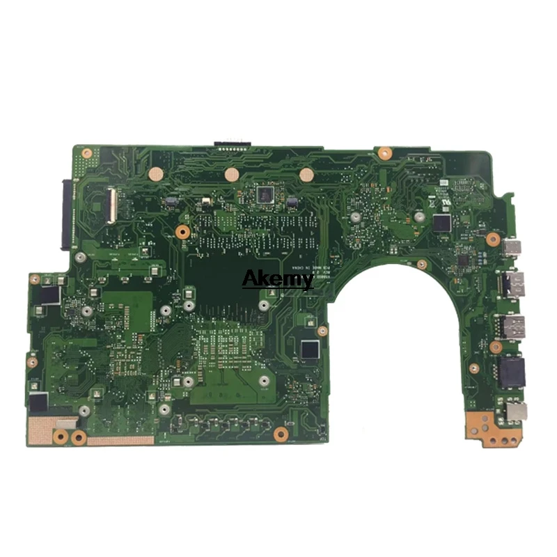Для ASUS VivoBook Pro 15 N580G N580GD NX580G NX580GD материнская плата для ноутбука Mianboard с/GTX1050/4 GB I7-8750HQ