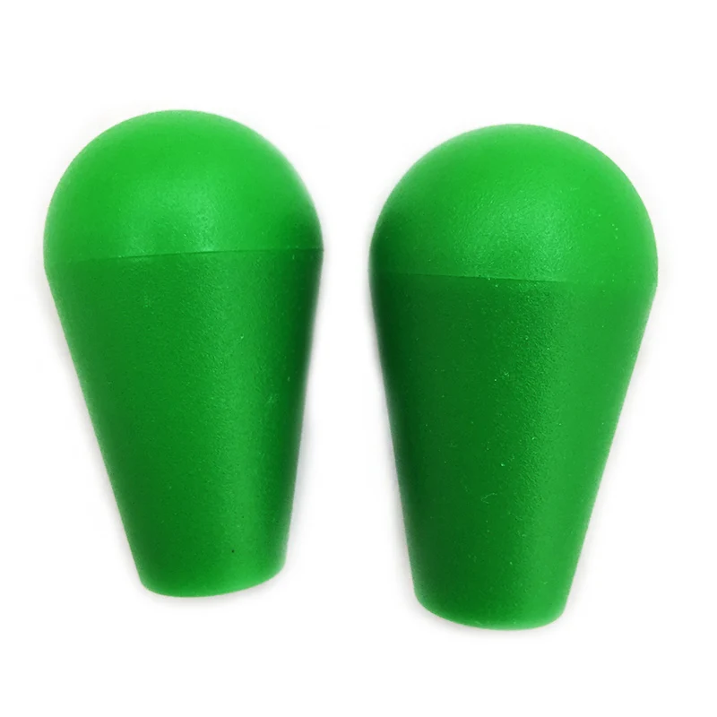 green 2 шт. Аркада сменный джойстик ручка летучей мыши TopBall Летучая мышь Топ ручка шарика для аркадная Sanwa SEIMITSU ZIPPY джойстики ручки - Цвет: green