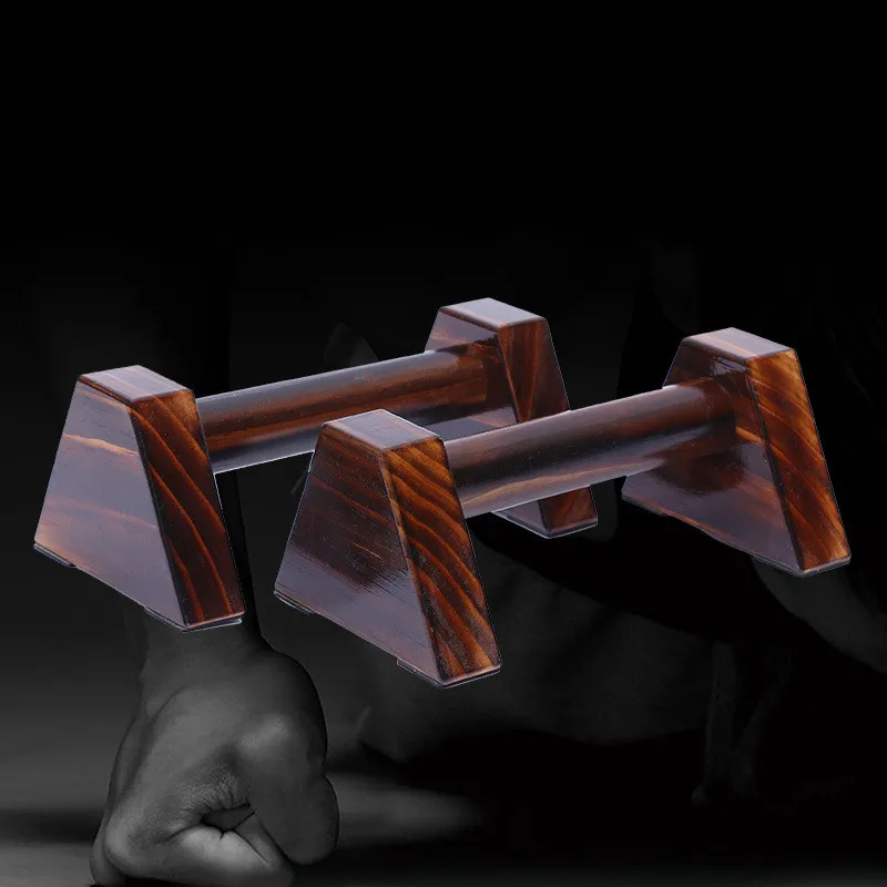 Length 25cm or 50cm New Zealand pine wood Push-up stand fitness centre training H-shaped Holder Bracket