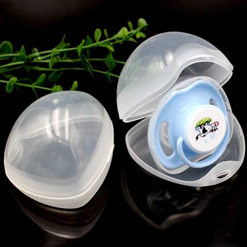

Portable Baby Pacifier Box Nipple Box Infant Boy Girl Cradle Case Pacifier Holder Soother Box Dustproof Pacifier case