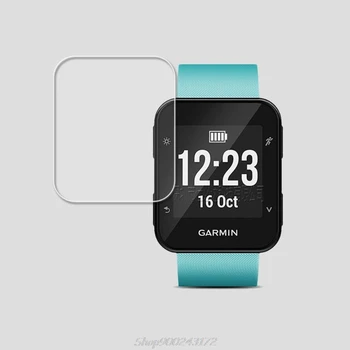 

1xUltra HD Clear Tempered Glass Protective Film Guard For Garmin Forerunner 35 Fr35 Smart Watch Toughened Screen Protector Cover