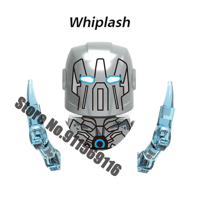 Superhero Building blocks Loki Sylvie Iron Man Spiderman Hulk Thor Captain America Venom Groot Thanos Vision Falcon Deadpool Toy A-X1156