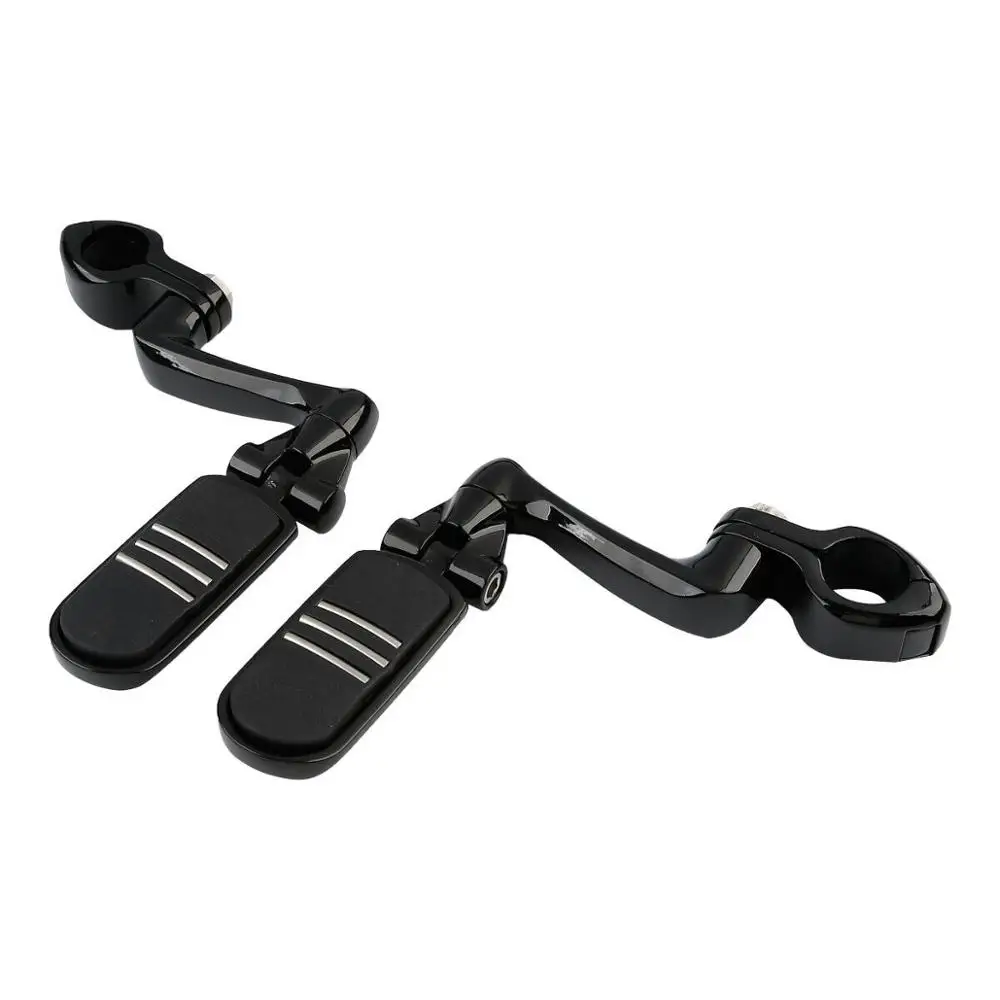 

Motorcycle 1 1/4" Engine Guard Male Mount Highway Footpeg Footrest For Harley Dyna Low Rider Softail Touring