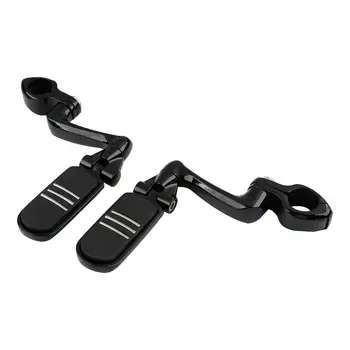 

Motorcycle 1 1/4" Engine Guard Male Mount Highway Footpeg Footrest For Harley Dyna Low Rider Softail Touring